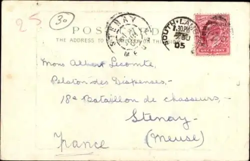 Passepartout Ak Portrait eines Mannes, Jockey, Hufeisen