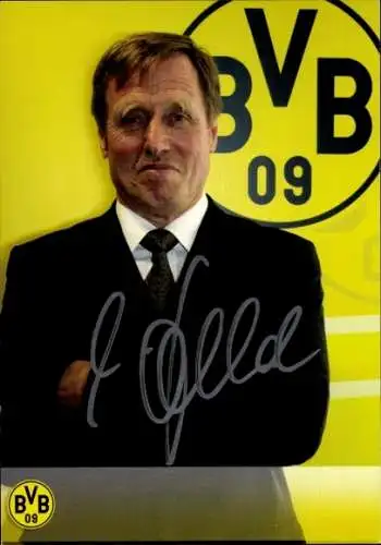 Autogrammkarte Fußball, Siegfried Held, Borussia Dortmund