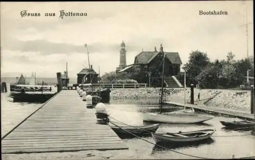 Ak Holtenau Kiel, Bootshafen