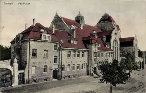 Ak Landau in der Pfalz, Festhalle