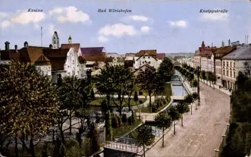 Ak Bad Wörishofen im Unterallgäu, Kneippstraße, Kasino