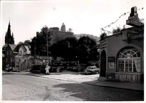 Foto Ak Niederheimbach am Rhein, Hotel Pfälzer Hof