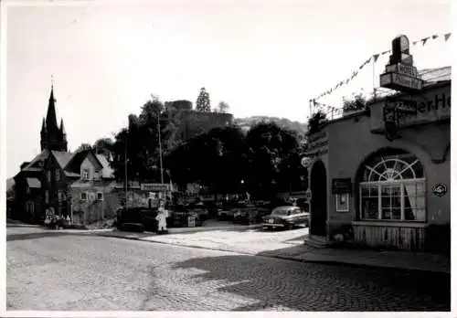 Foto Ak Niederheimbach am Rhein, Hotel Pfälzer Hof