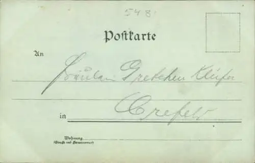 Mondschein Ak  Rolandseck Remagen am Rhein, Rolandsbogen