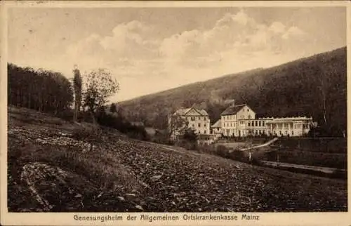 Ak Langenbrombach Langen Brombach Brombachtal im Odenwald, Genesungsheim