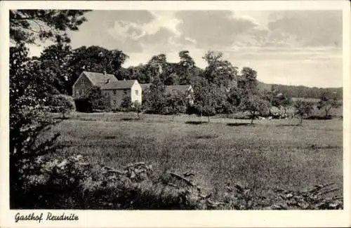 Ak Reudnitz Cavertitz in Sachsen, Gasthof in der Dahlener Heide