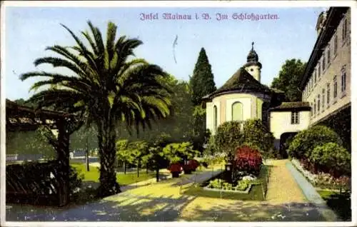 Ak Insel Mainau im Bodensee, Schlossgarten