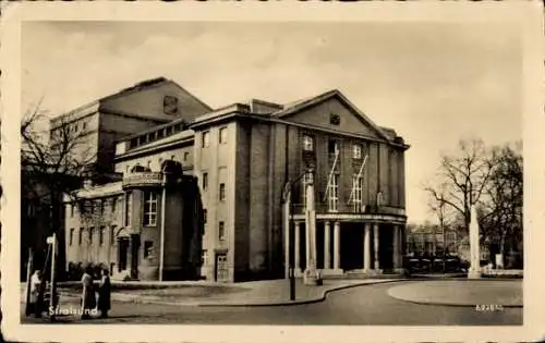 Ak Stralsund in Vorpommern, Gebäude