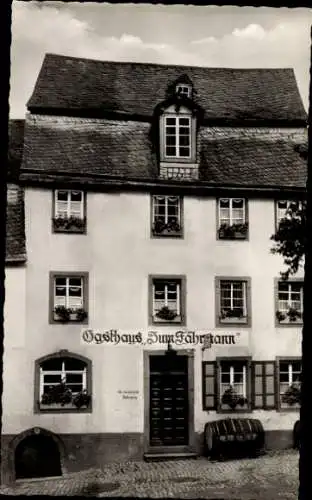 Ak Beilstein an der Mosel, Gasthaus "Zum Fährmann"