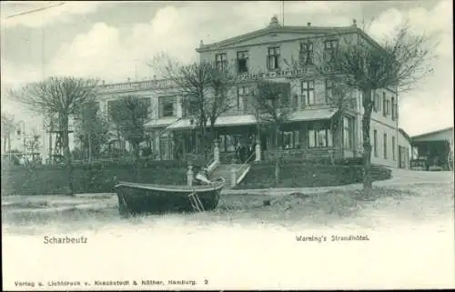 Ak Ostseebad Scharbeutz in Holstein, Warnings Strandhotel