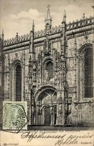 Ak Lisboa Lissabon Portugal, Mosteiro dos Jerónimos, Kloster