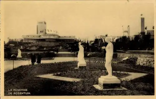 Ak Brüssel Brüssel, Ausstellung 1935, Rosengarten