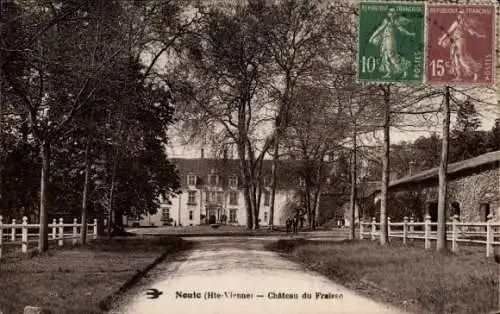 Ak Nouic Haute Vienne, Chateau du Fraisse