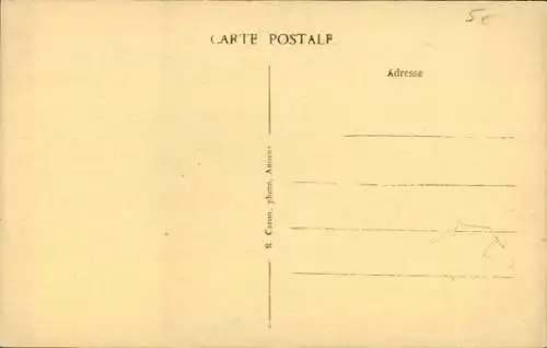 Ak Chuignes Somme, Canon de 380% capture par les Australiens