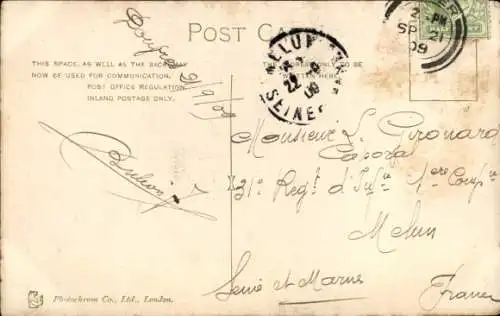 Ak Dover Kent England, St. James'-Church