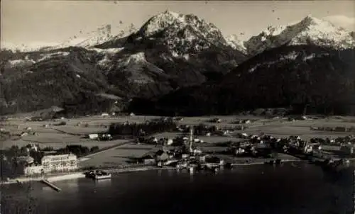 Ak Strobl in Salzburg, Panorama, Berge