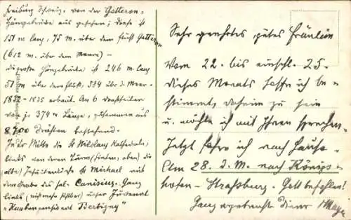 Ak Fribourg Freiburg Stadt Schweiz, Gotteron Brücke, Luftbild der Stadt