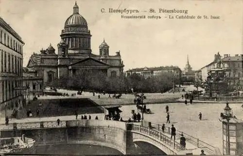 Ak Sankt Petersburg Russland, Isaac Kathedrale