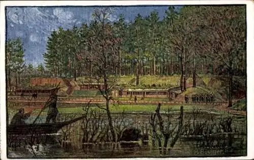 Künstler Ak Ukraine, An der Wilja