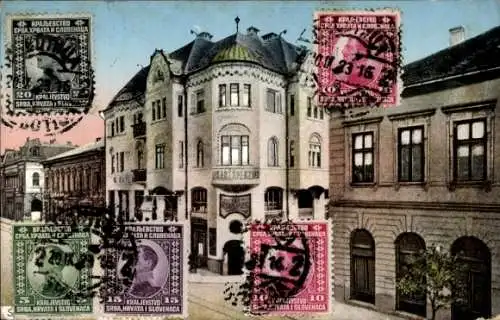 Ak Szabadka Subotica Serbien, Hotel