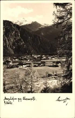 Ak Mayrhofen im Zillertal Tirol, Panorama, Berge