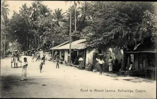 Ak Colombo Sri Lanka, The Colpetty Road, Leading to Mount Lavinia