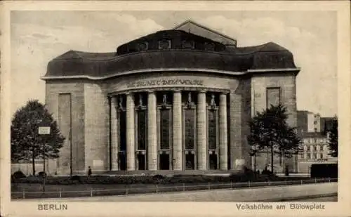 Ak Berlin, Volksbühne am Bülowplatz