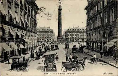 Ak Paris I, Place Vendôme