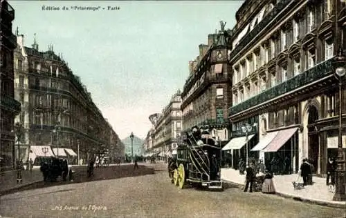 Ak Paris I, Avenue de l’Opéra