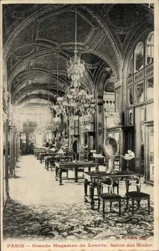 Ak Paris IV., Grands Magasins du Louvre, Salon des Modes