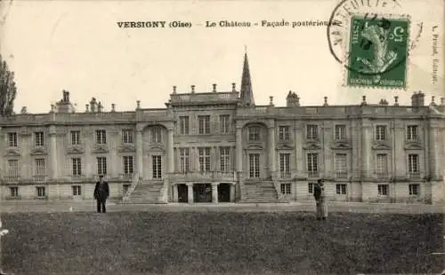 Ak Versigny Oise, Schloss