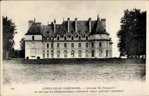 Ak Francport Oise, Schloss