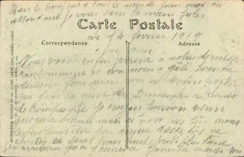 Ak Francport Oise, Schloss