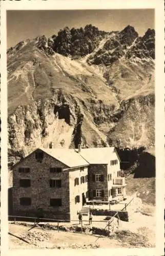 Ak Oberstdorf im Oberallgäu, Kemptner Hütte