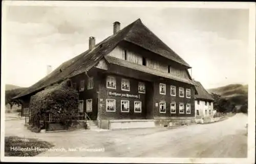 Ak Himmelreich Kirchzarten im Schwarzwald, Gasthaus z. Himmelreich