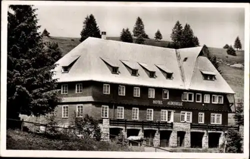 Ak Feldberg im Schwarzwald, Hotel Albquelle