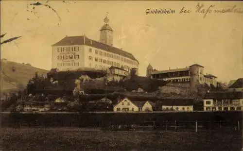Ak Gundelsheim am Neckar Württemberg, Schloss