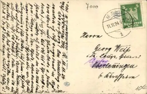 Ak Stuttgart in Baden Württemberg, Hauptbahnhof, Straßenbahn