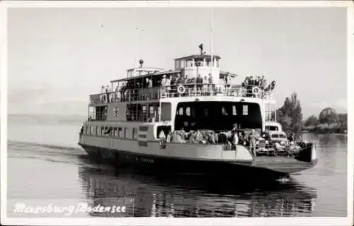 Ak Meersburg am Bodensee, Autofähre