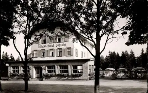 Ak Zuflucht Bad Peterstal Griesbach im Schwarzwald, Schmelzles Höhenhotel, Inh. Schmelzle u. Ott