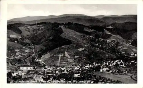 Ak Durbach in Baden, Panorama