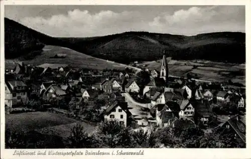 Ak Baiersbronn im Schwarzwald, Gesamtansicht