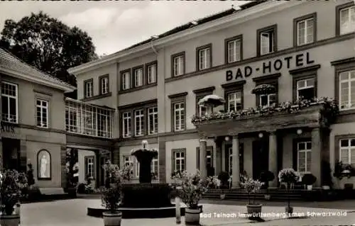 Ak Bad Teinach Zavelstein im Schwarzwald, Bad Hotel