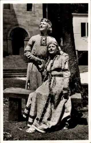 Ak Heidenheim an der Brenz Württemberg, Naturtheater, Die Nibelungen, Spieljahr 1954