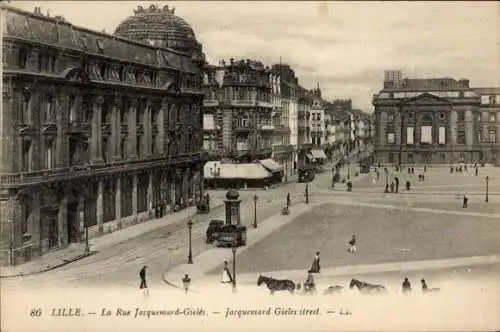 Ak Lille Nord, Rue Jacquemard-Gieles