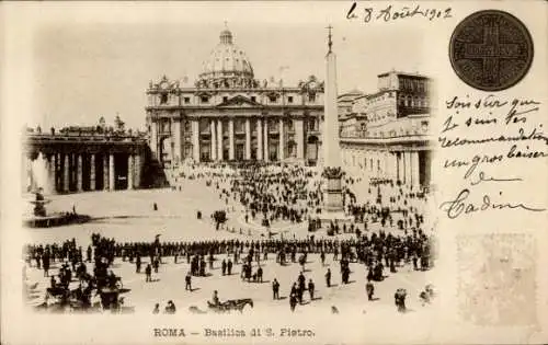 Ak Rom Rom Latium, Basilica di S. Pietro