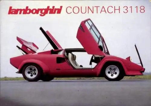 Ak Lamborghini Countach 3118, Auto