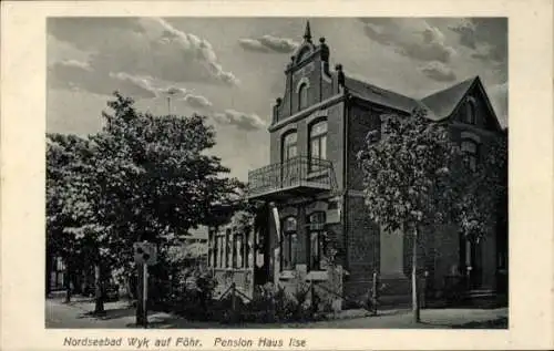 Ak Wyk auf Föhr Nordfriesland, Pension Haus Ilse