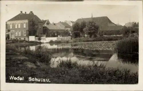 Ak Schulau Wedel im Kreis Pinneberg, Teilansicht