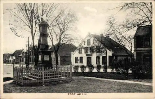 Ak Eddelak in Dithmarschen, Denkmal